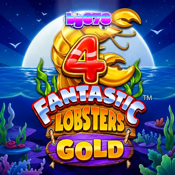 4 Fantastic Lobsters Gold স্লট গেমের ইন্টারফেস